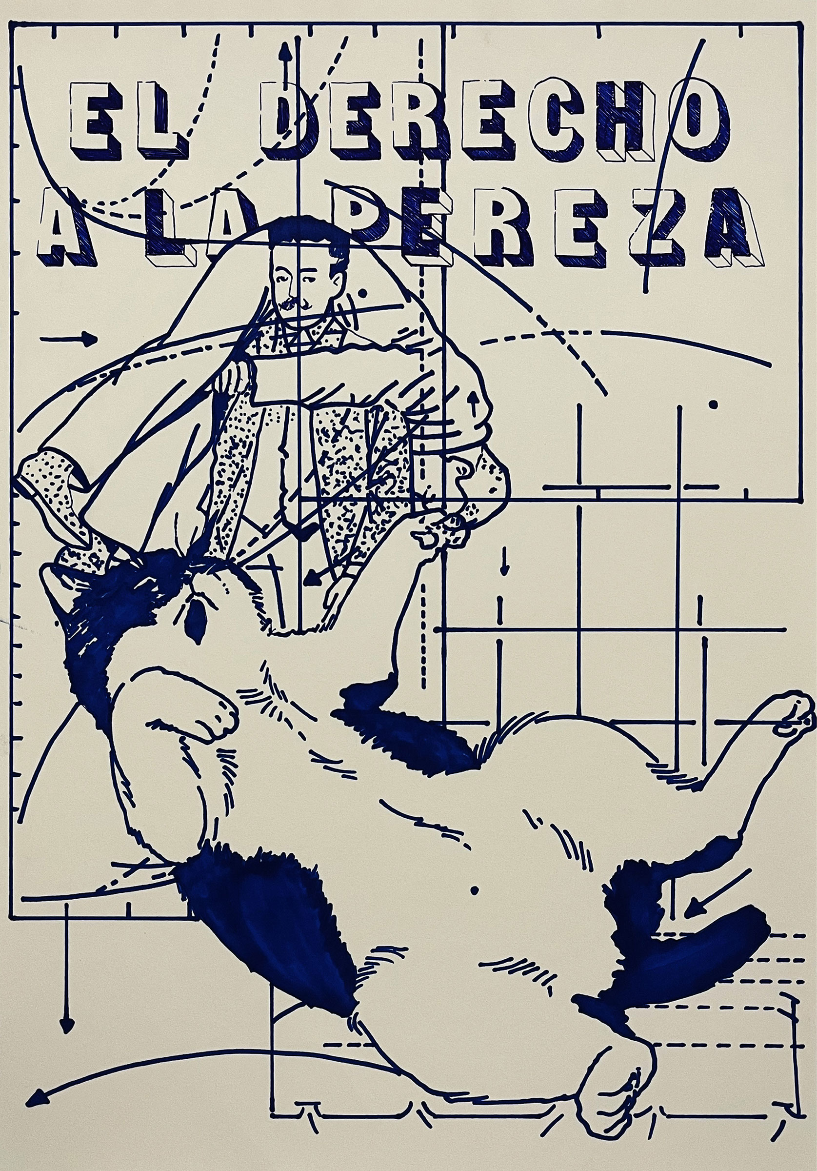 Sin título, 2025-2026, Tinta sobre papel. Medidas variables. 2025