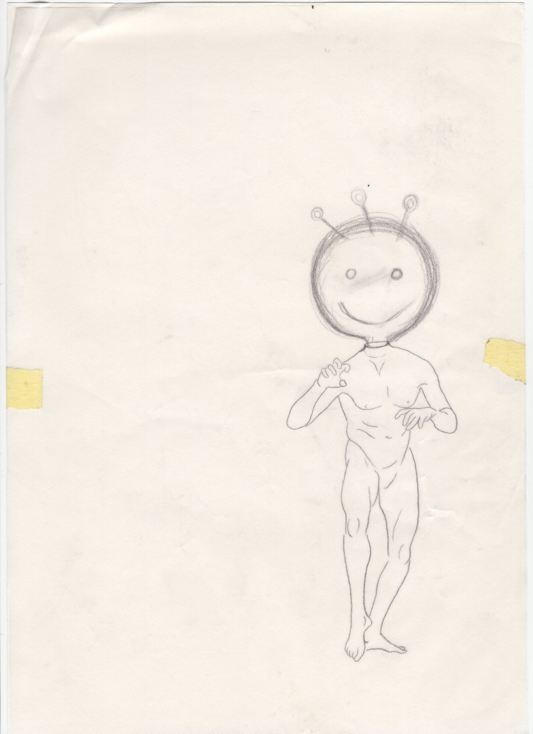 Estudios para murales, 2013-2017, Dibujo sobre distintos papeles. Medidas variables.
