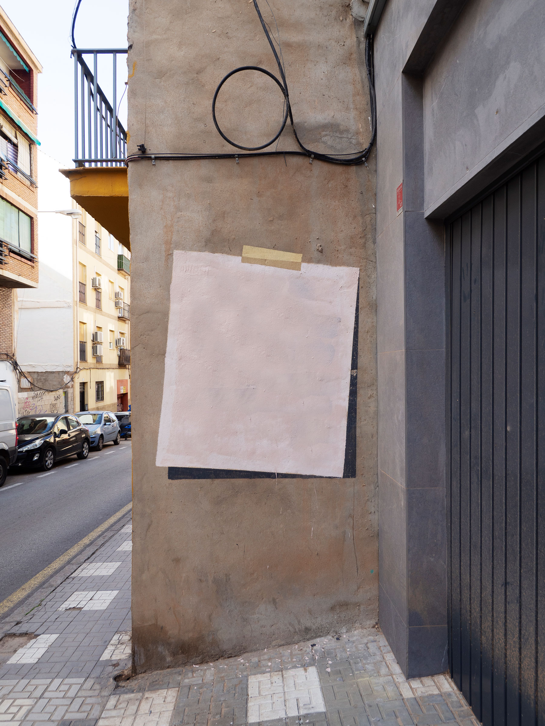 Manifiesto, 2021-2024, Pintura sobre pinturas murales. Málaga, 2022