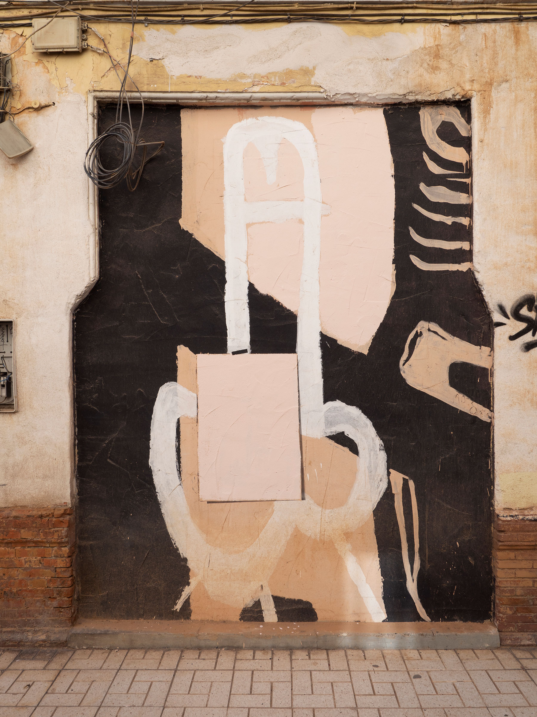 Manifiesto, 2021-2024, Pintura sobre pinturas murales. Málaga, 2022