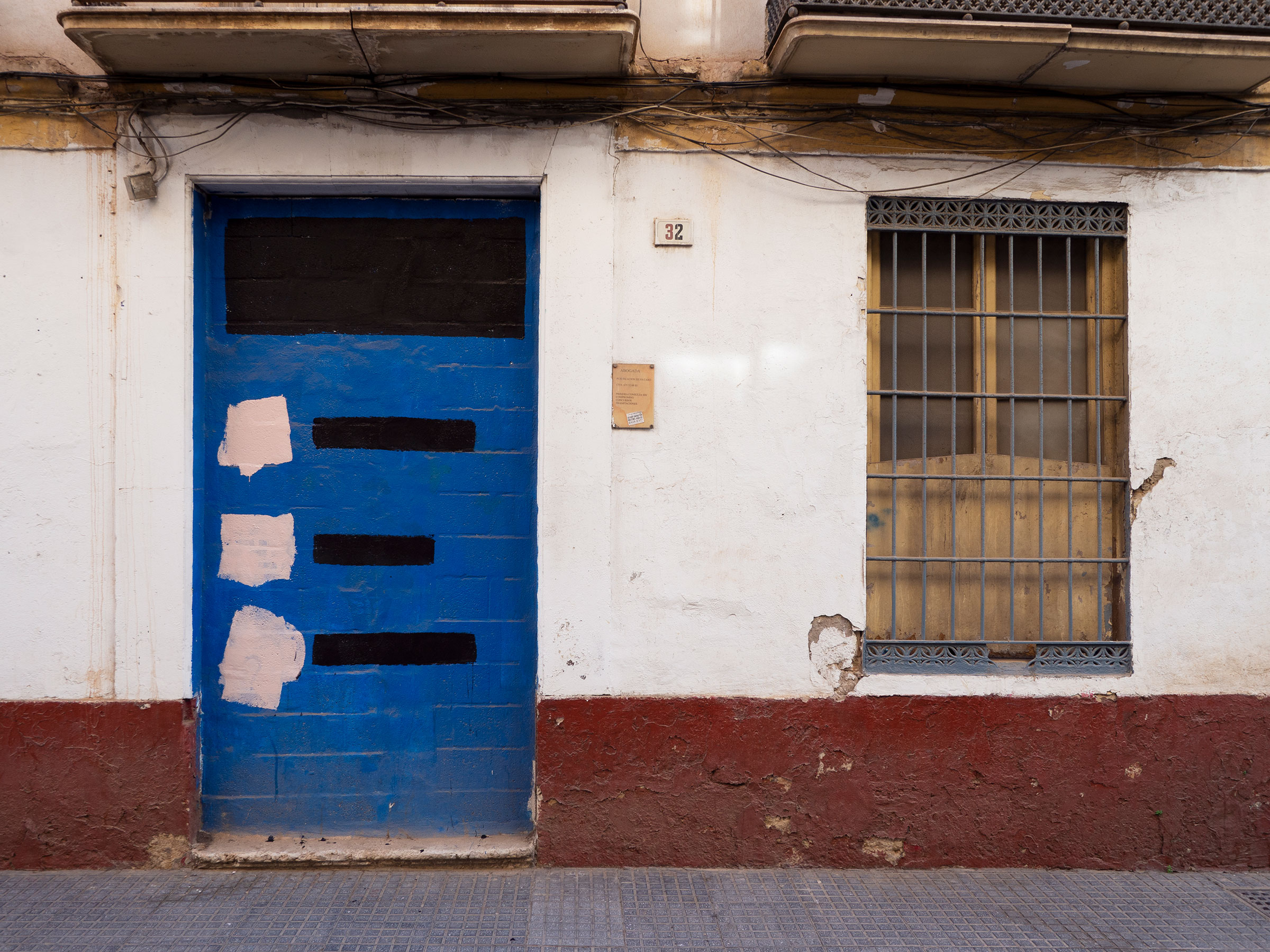 Manifiesto, 2021-2024, Pintura sobre pinturas murales. Málaga, 2022