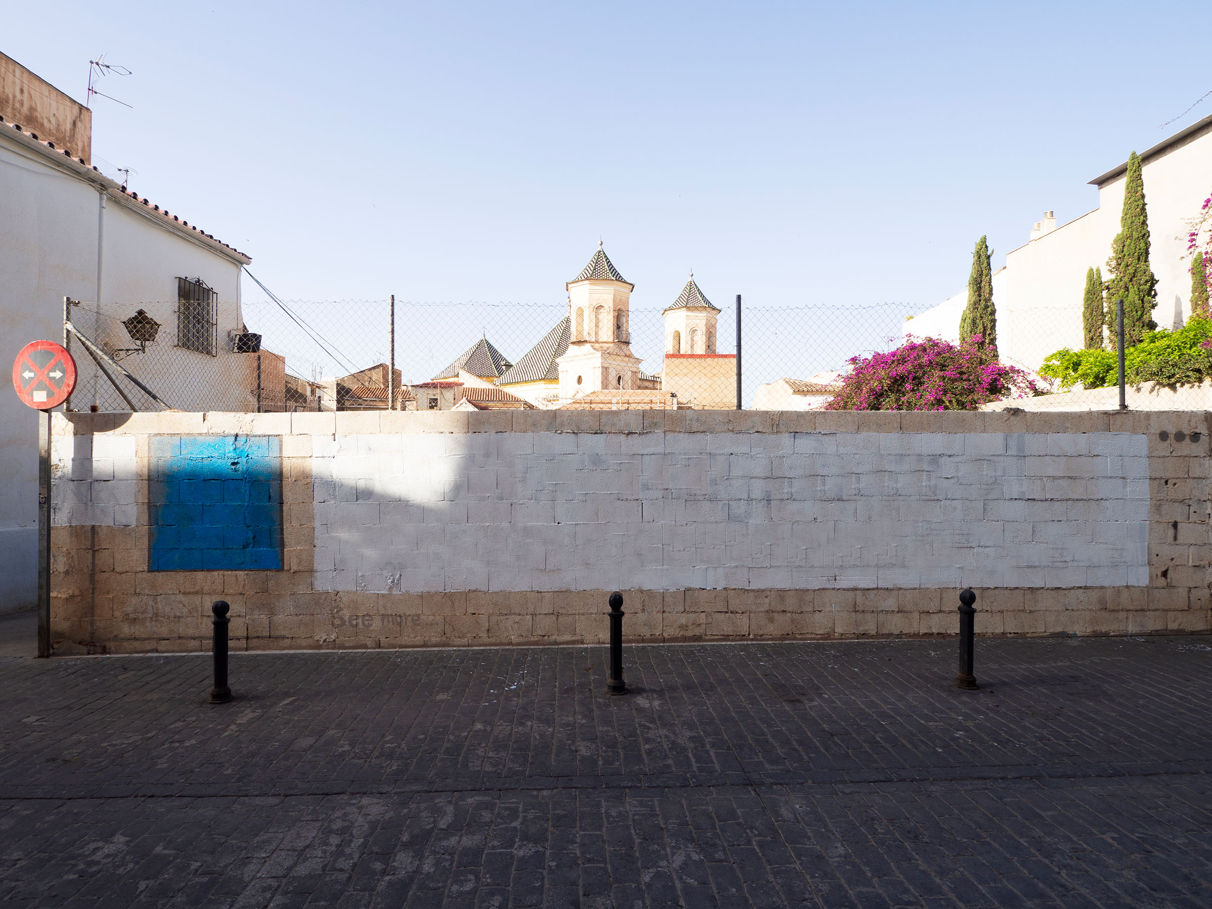 Manifiesto, 2021-2024, Pintura sobre pinturas murales. Málaga, 2022