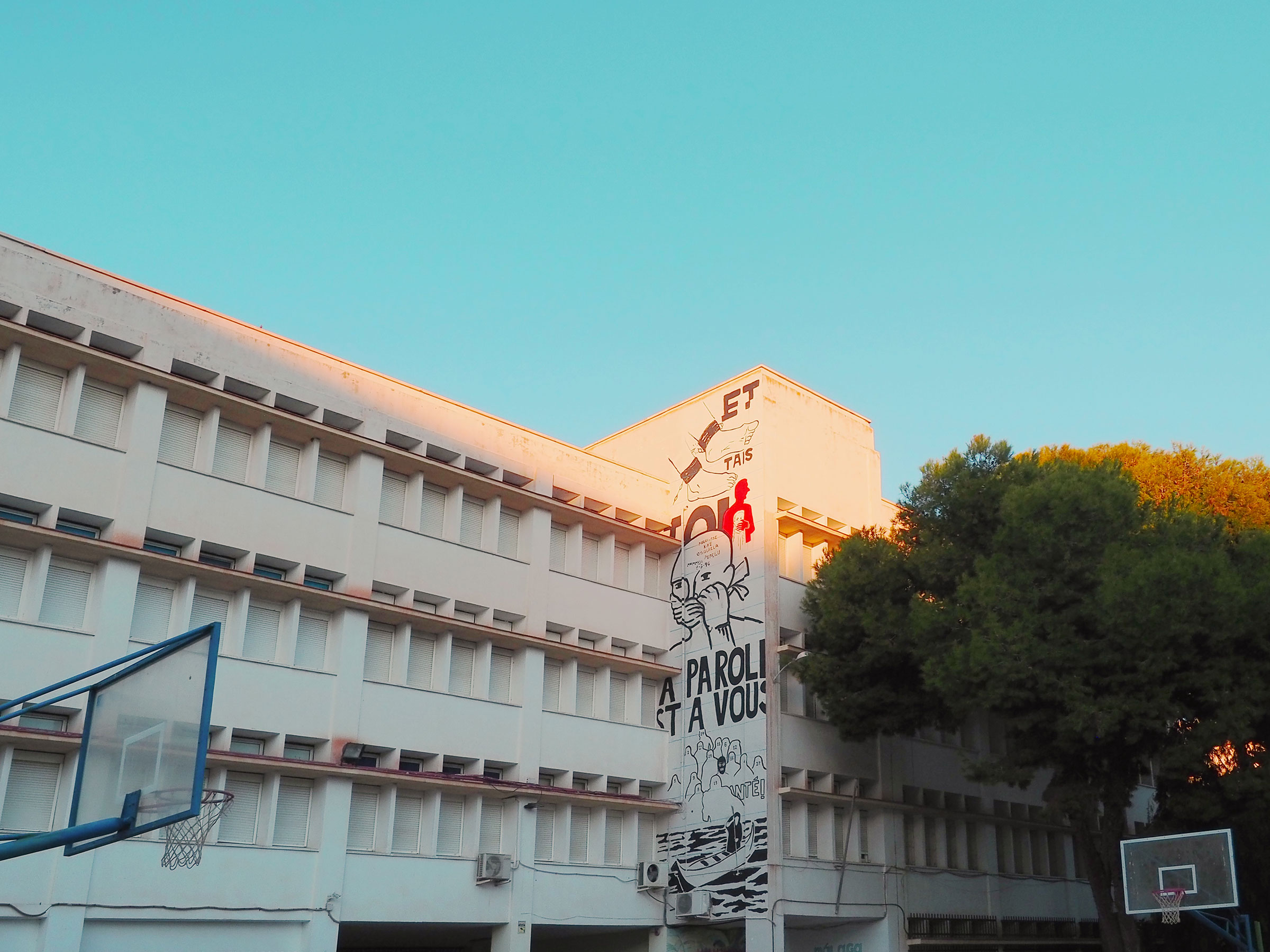 Tais toi, 2021-2024, Pintura mural. Málaga, 2023