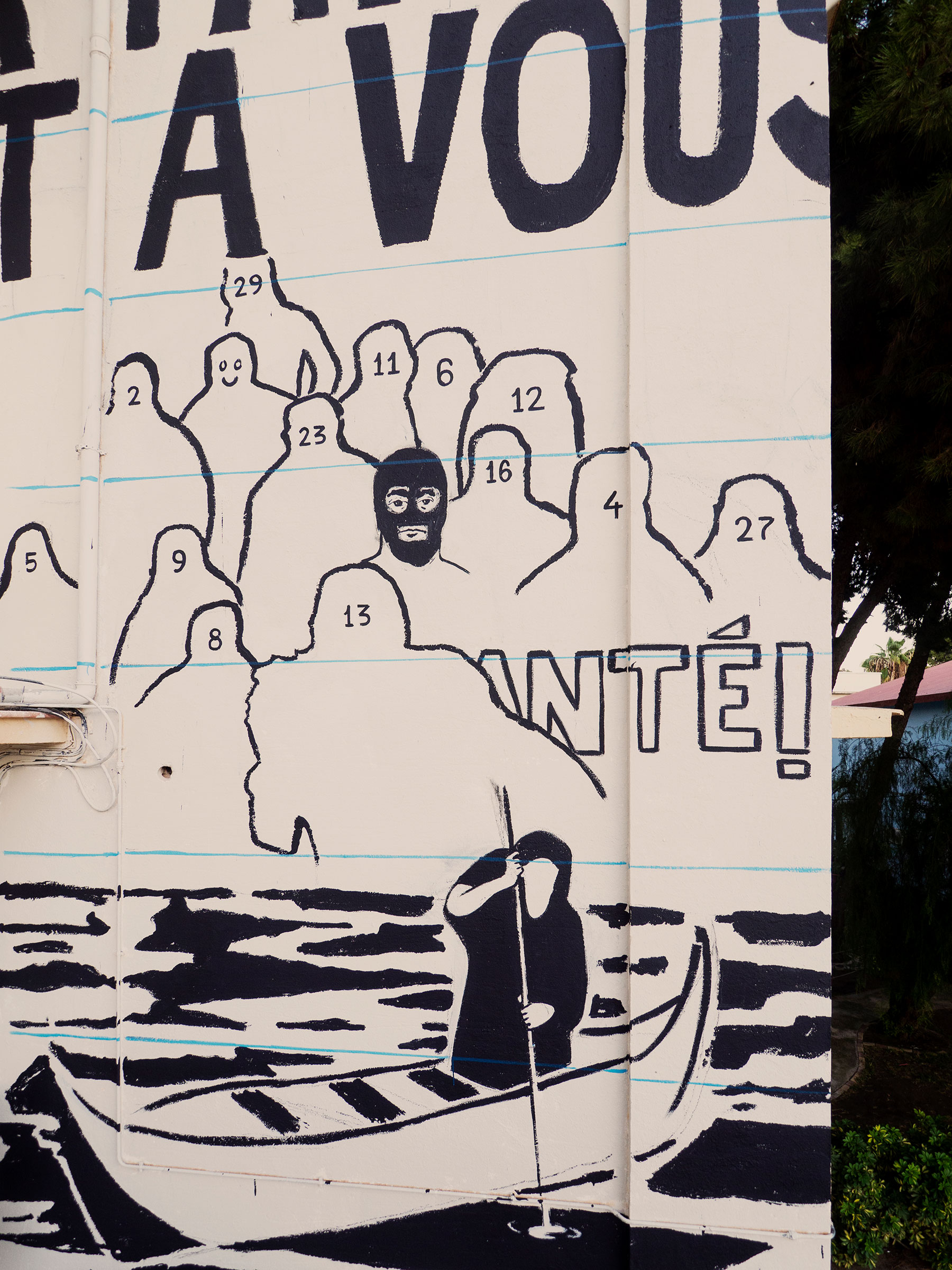 Tais toi, 2021-2024, Pintura mural. Málaga, 2023