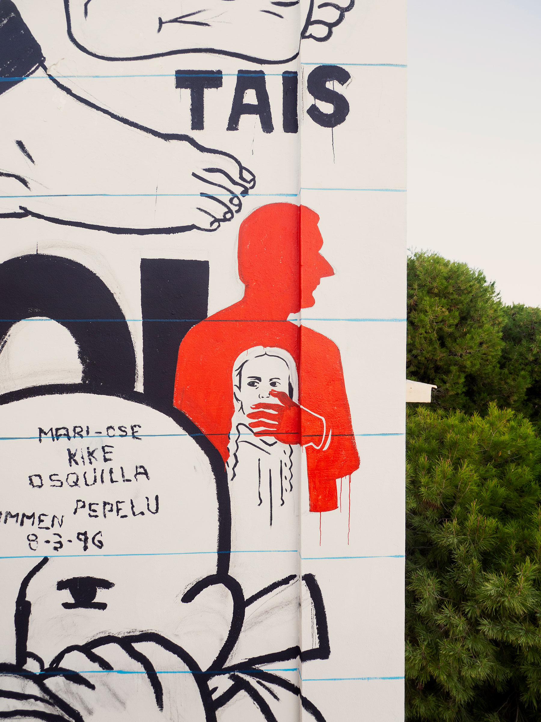 Tais toi, 2021-2024, Pintura mural. Málaga, 2023