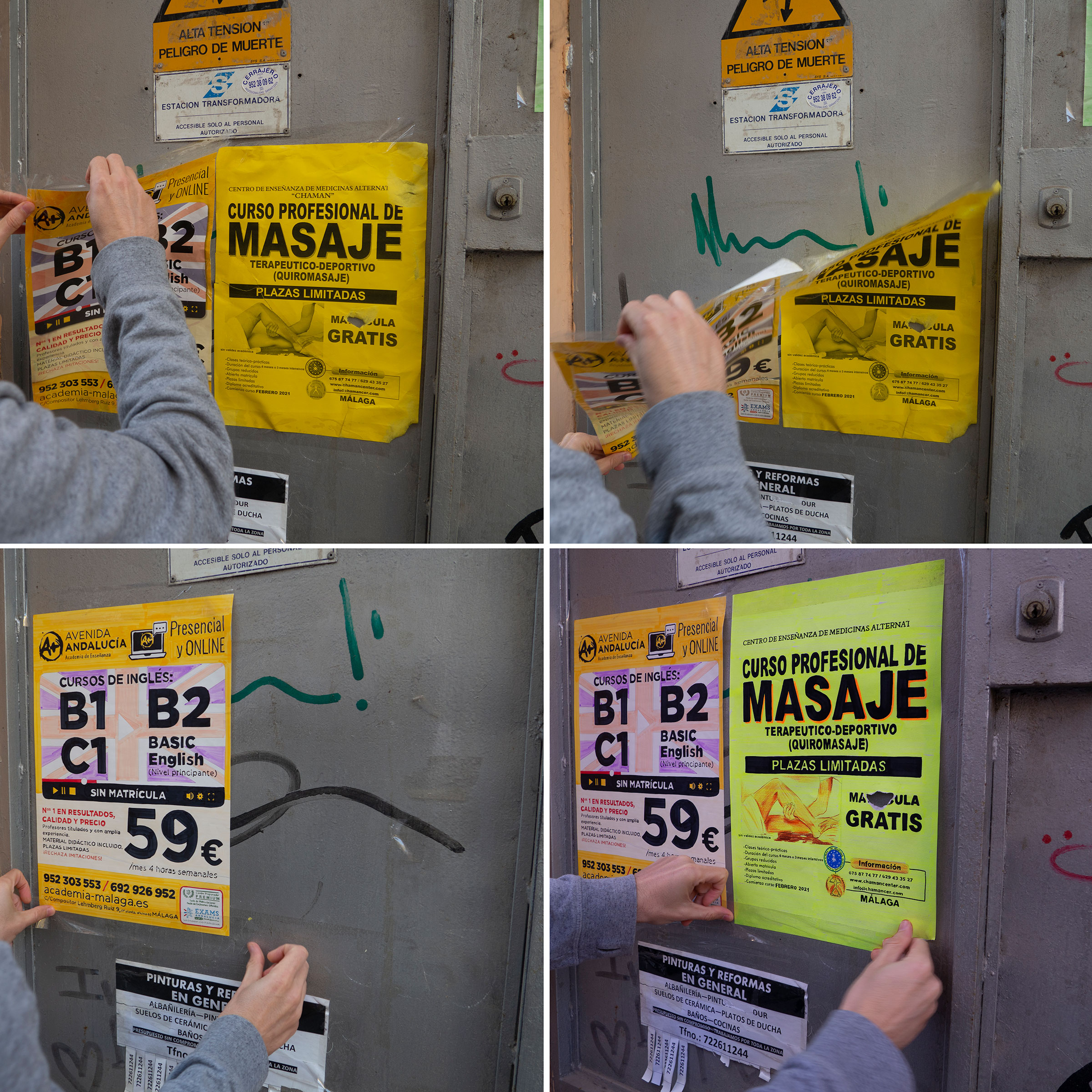 Gesto funcional, 2021-2024, Dibujos sobre papel. Málaga, 2021
