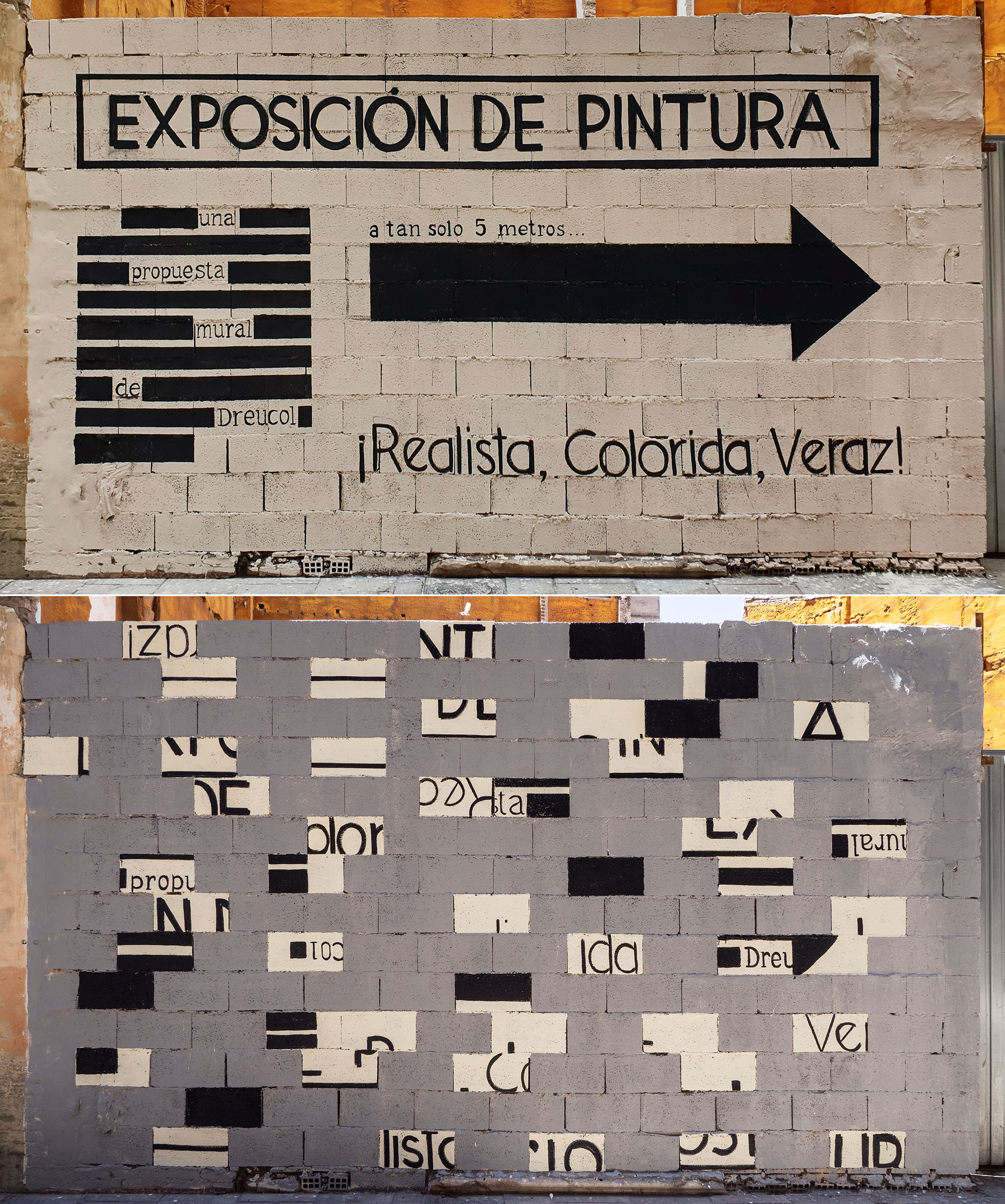 (De)construcción, 2021-2024, Pintura mural. Málaga, 2021