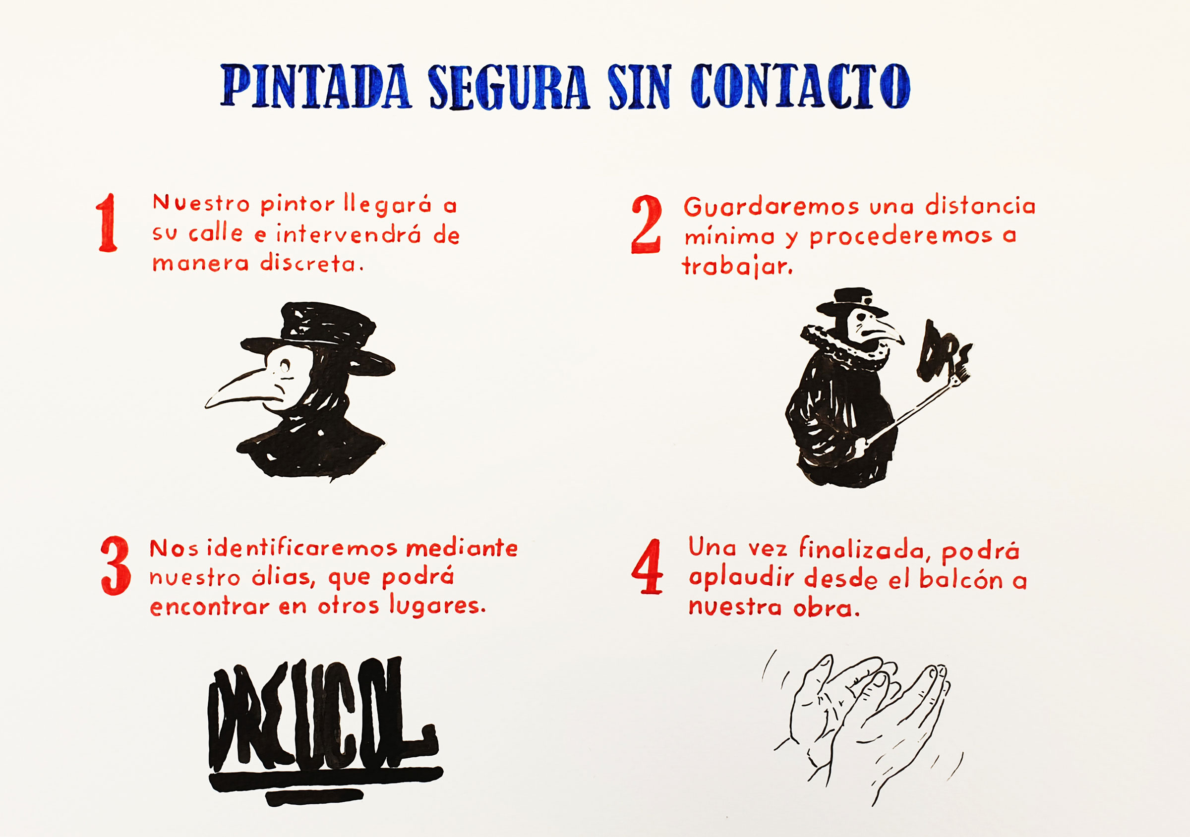 Confinamiento, 2018-2020, Dibujo sobre papel. Medidas variables. 2020