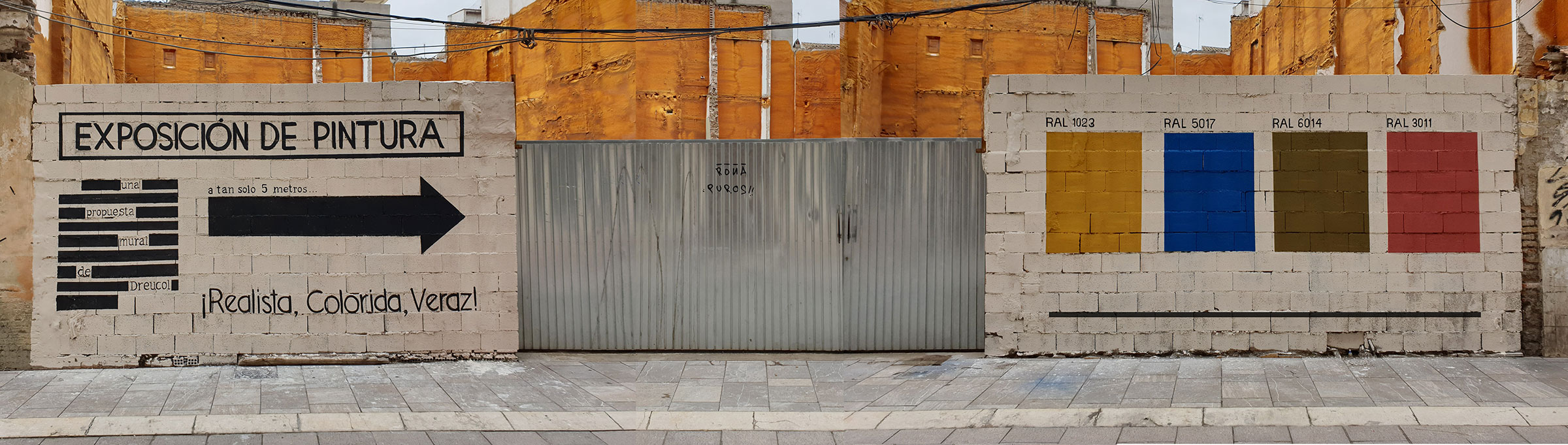 Meta mural, 2018-2020, Pintura mural. Málaga