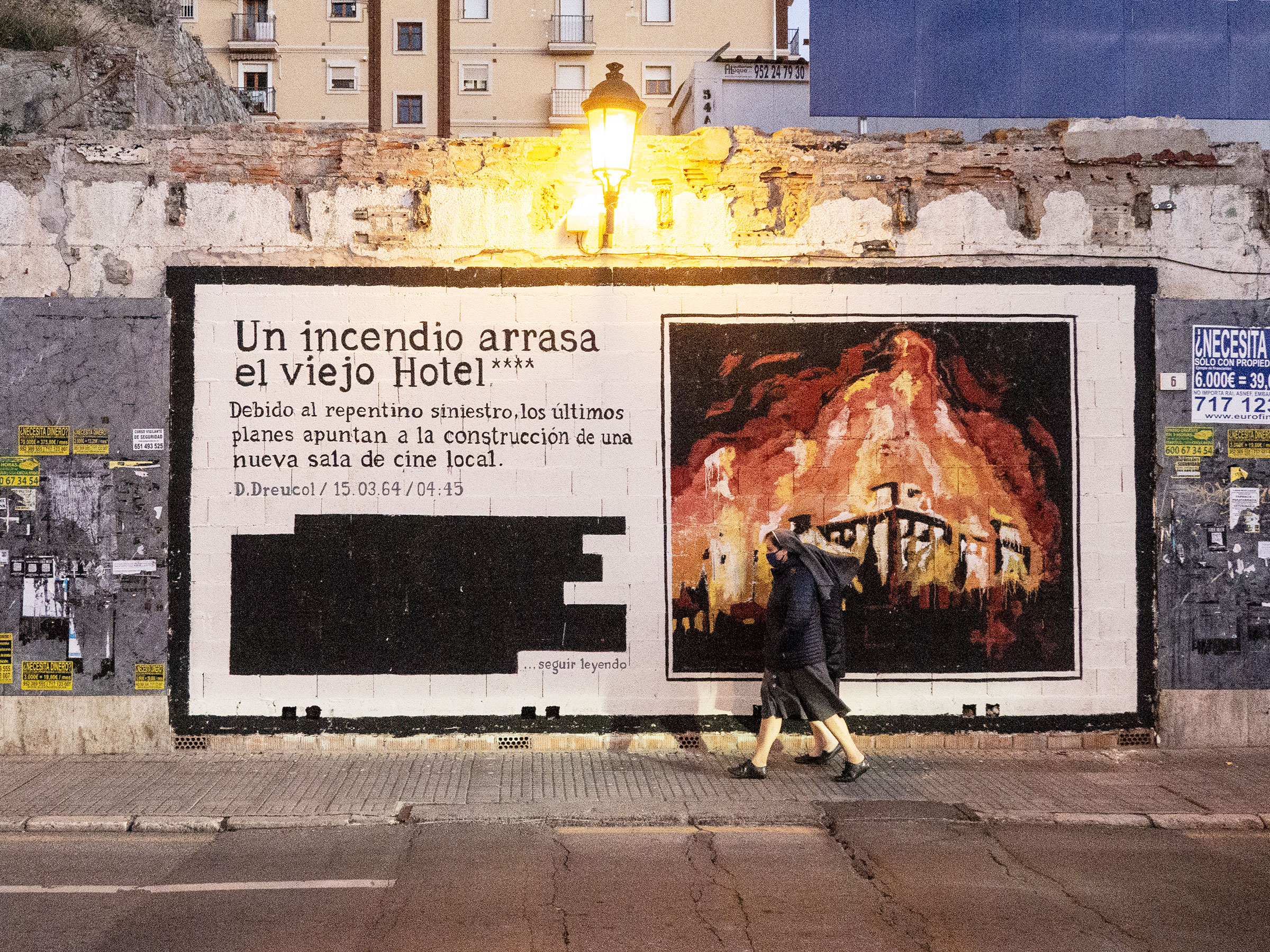 Meta mural, 2018-2020, Pintura mural. Málaga
