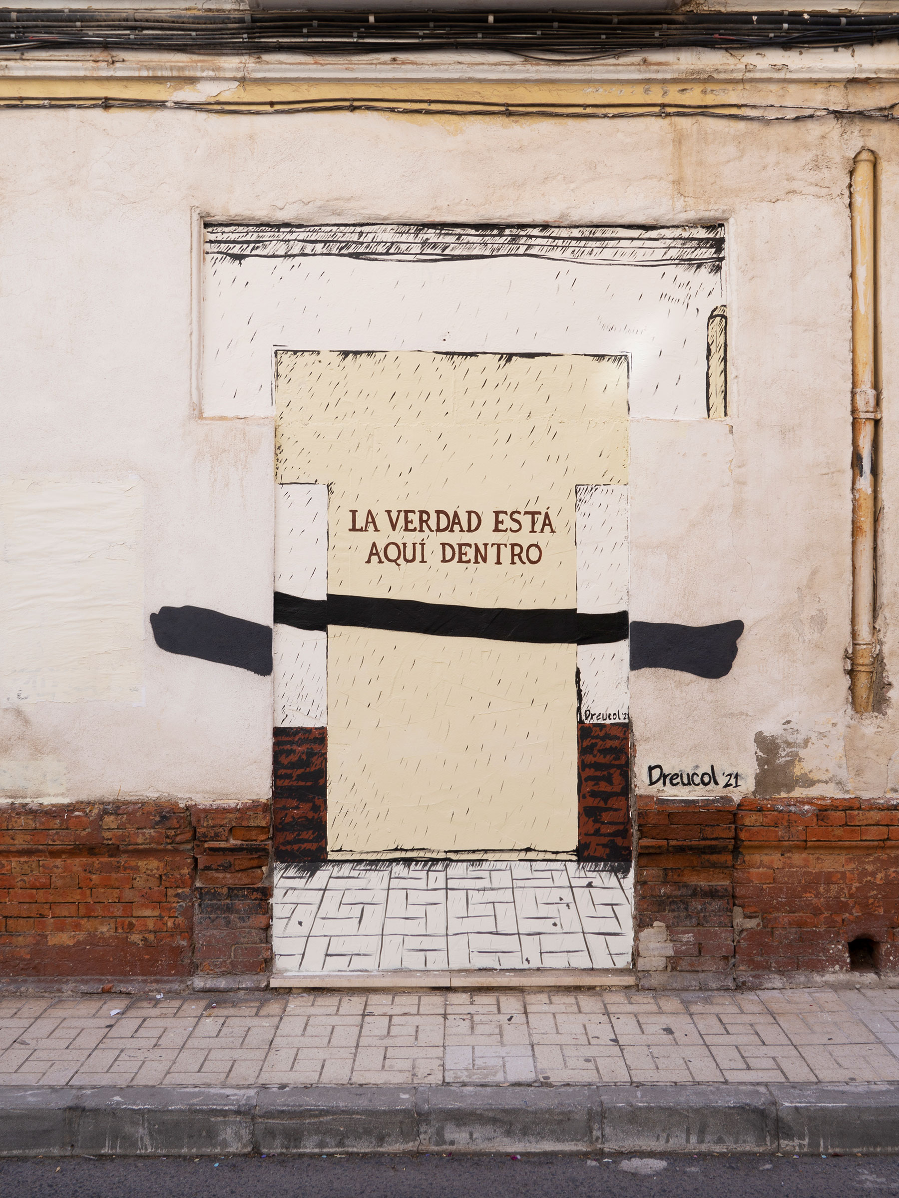 Meta mural, 2018-2020, Pintura mural. Málaga