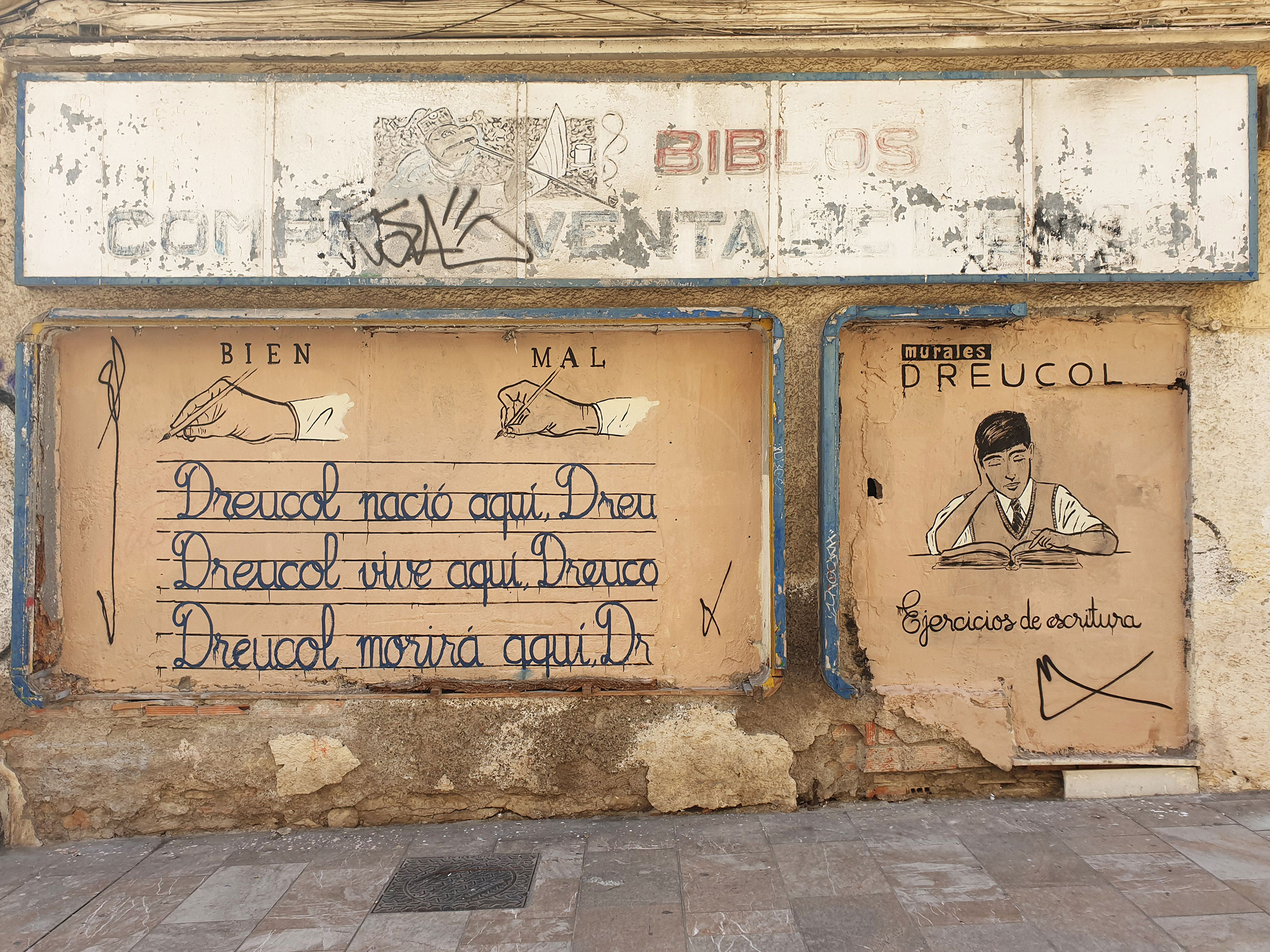Meta mural, 2018-2020, Pintura mural. Málaga