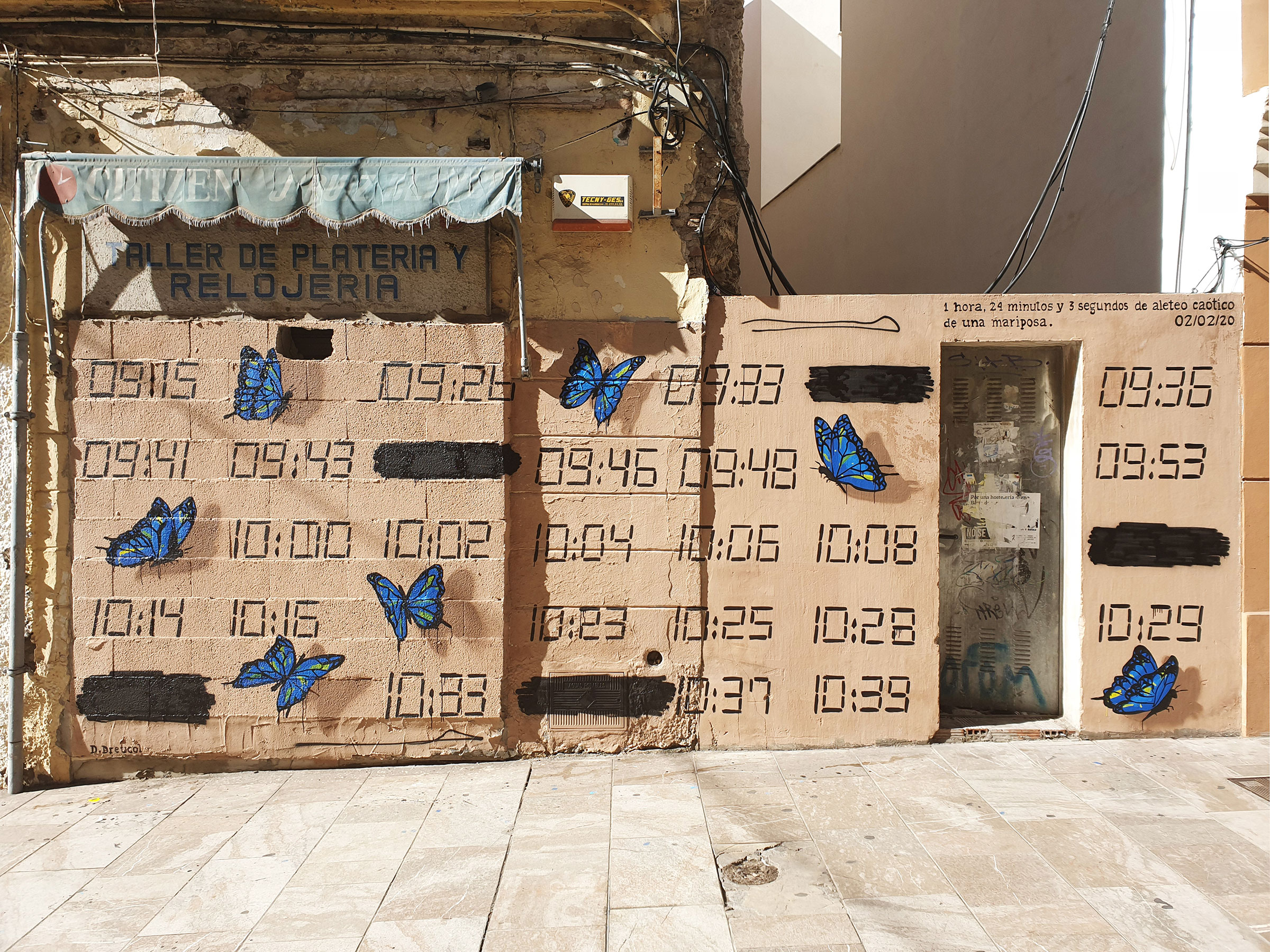 Meta mural, 2018-2020, Pintura mural. Málaga