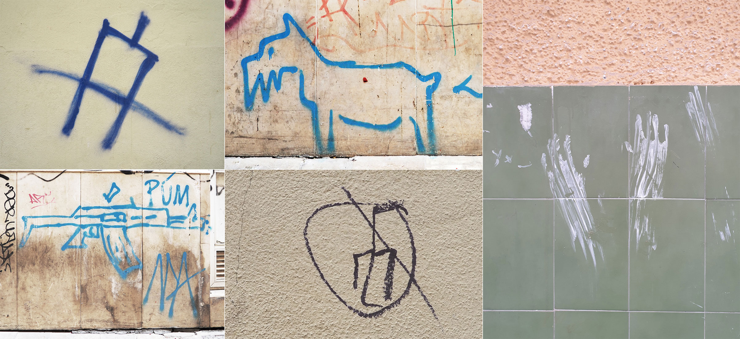 Mover el discurso, 2021-2024, Pintura mural. Málaga, 2022