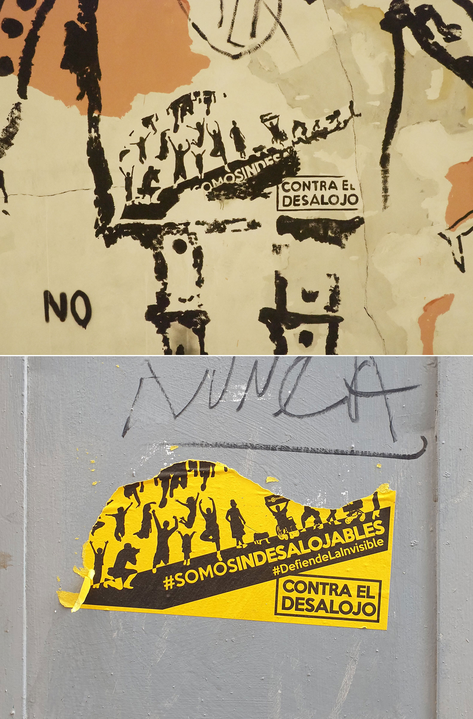 Mover el discurso, 2021-2024, Pintura mural. Málaga, 2022