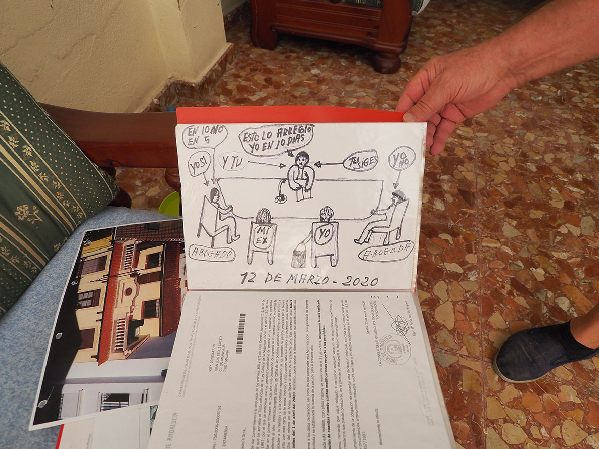 Tapicería Juan Luis, 2021-2024, Proyecto de investigación y producción. Varias técnicas, medidas variables. Málaga, 2023