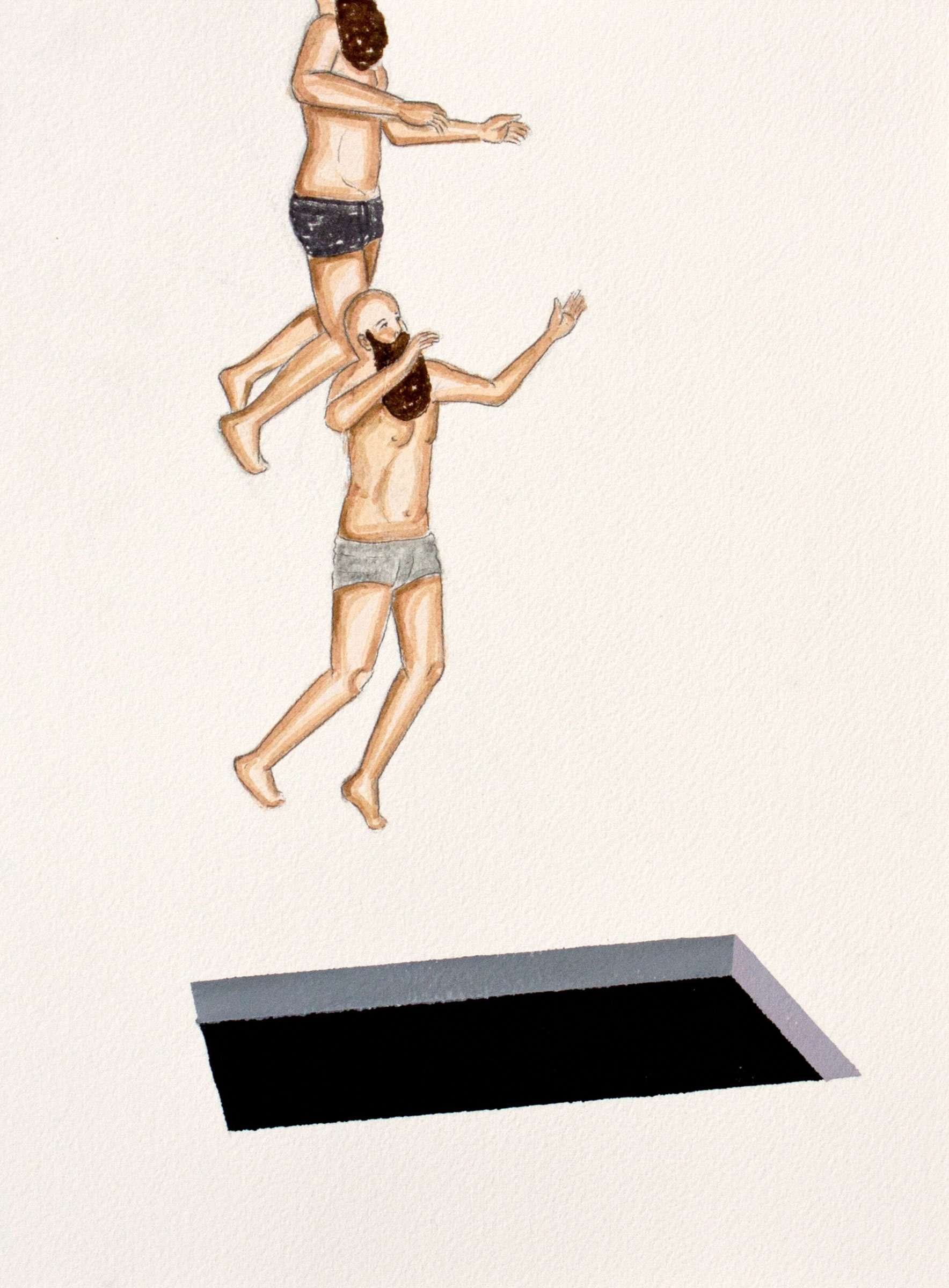 Una vida (dibujo), 2013-2017, Dibujo y obra gráfica sobre papel. Medidas varias.