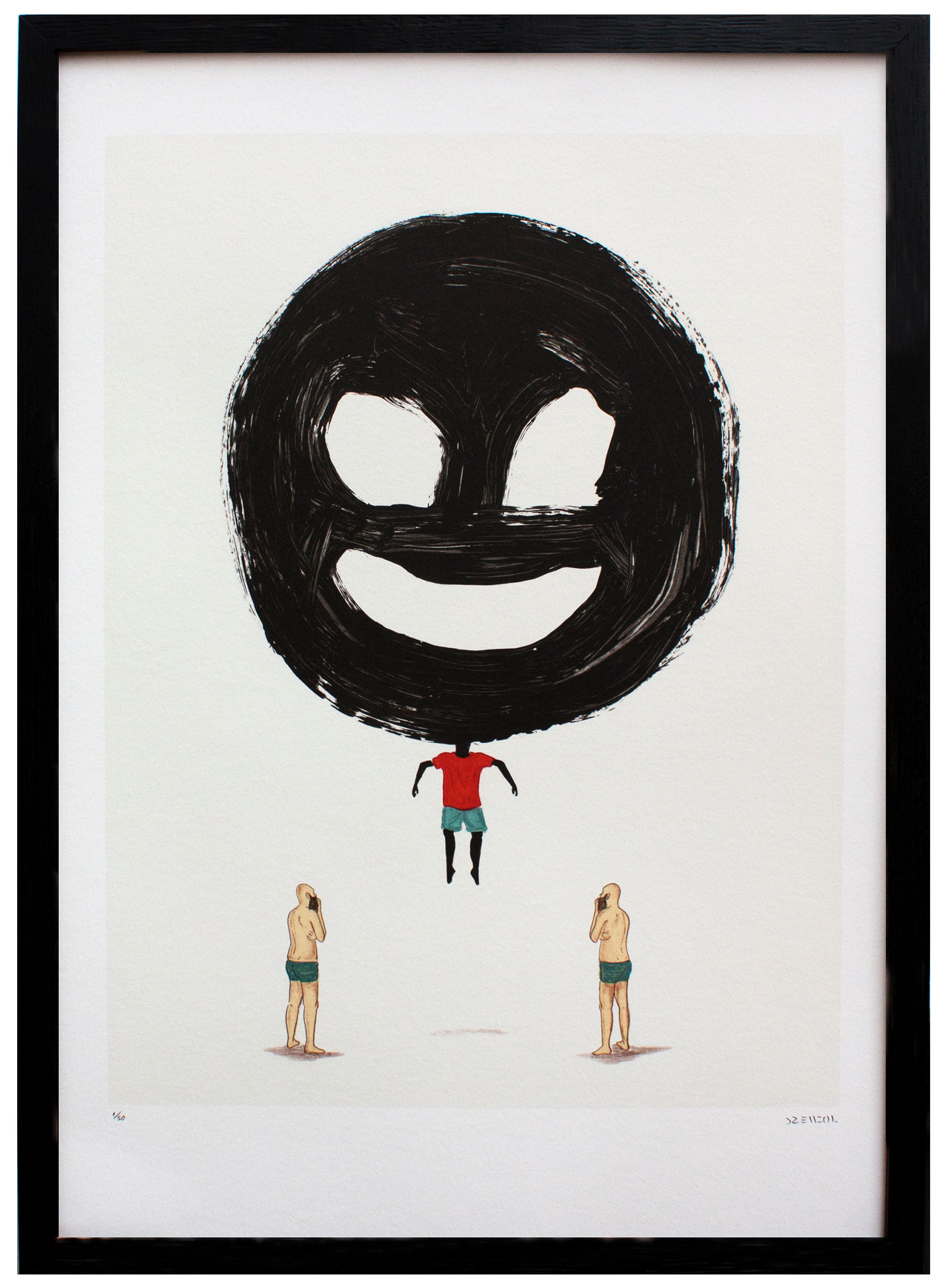 Una vida (dibujo), 2013-2017, Dibujo y obra gráfica sobre papel. Medidas varias.