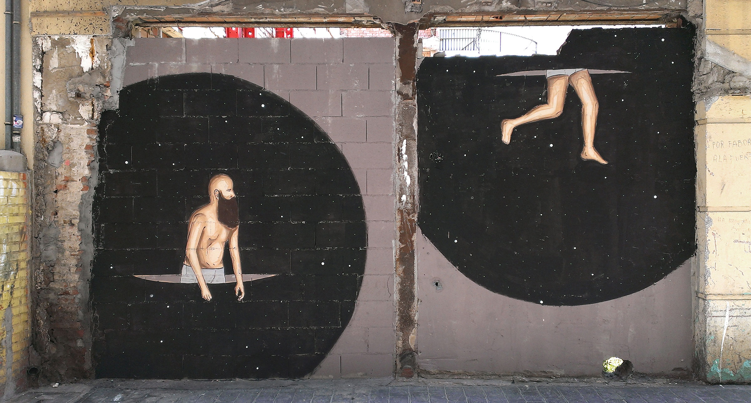 Una vida (mural), 2013-2017, Pintura mural (selección)