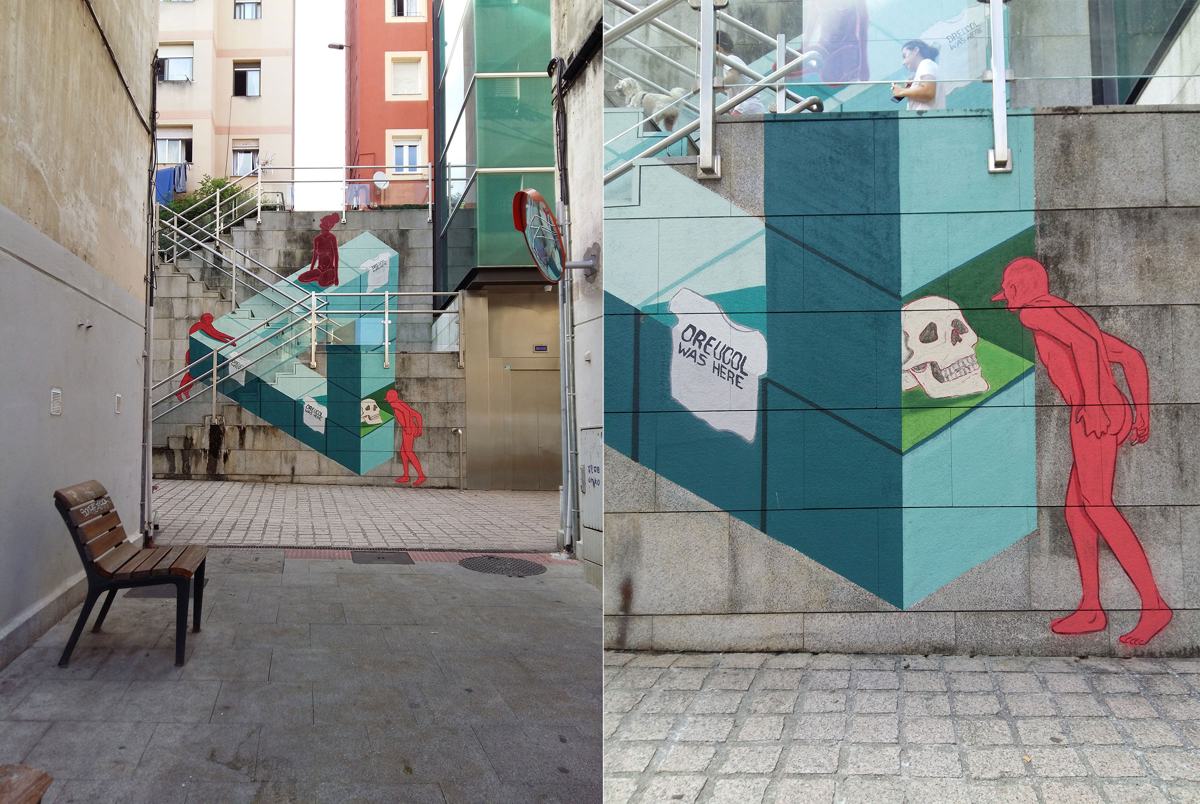 Una vida (mural), 2013-2017, Pintura mural (selección)