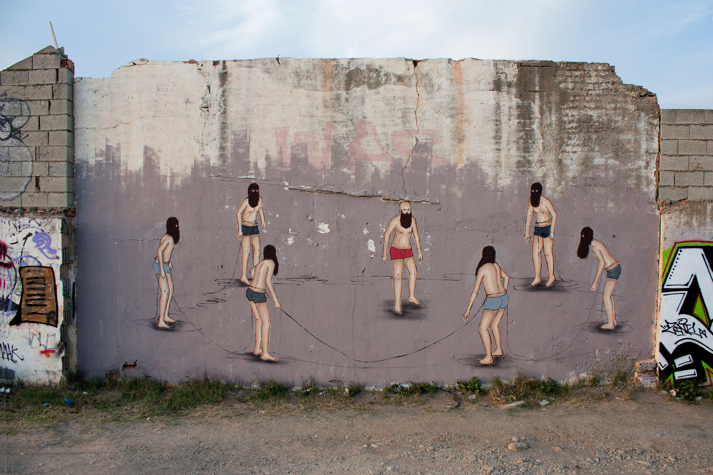 Una vida (mural), 2013-2017, Pintura mural (selección)