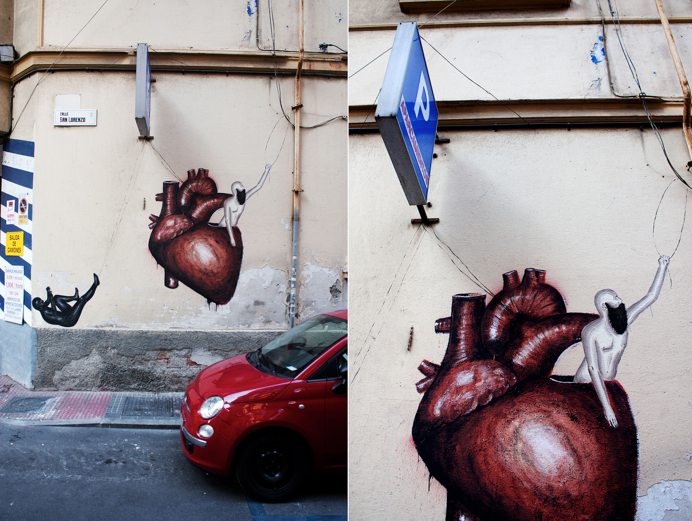 Una vida (mural), 2013-2017, Pintura mural (selección)