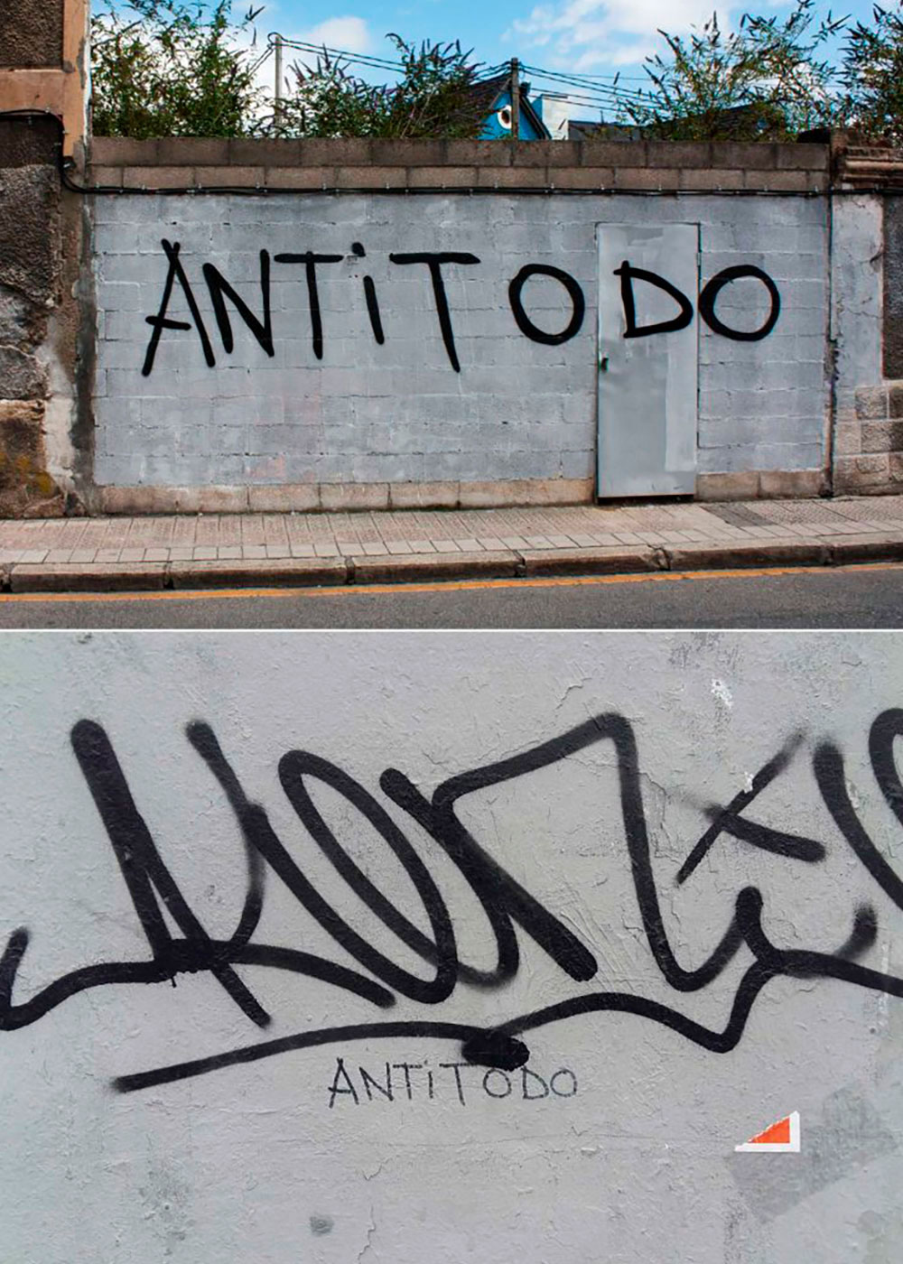 Mirar(se), 2013-2017, Pintura sobre pared. Bilbao, 2017